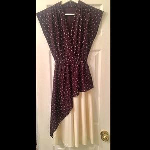 Vintage 70s Silk Dress